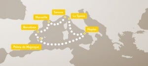 Eclat de la Mediterranee avec Costa Diadema