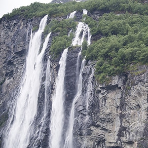 Cascades Fjord de Norvège