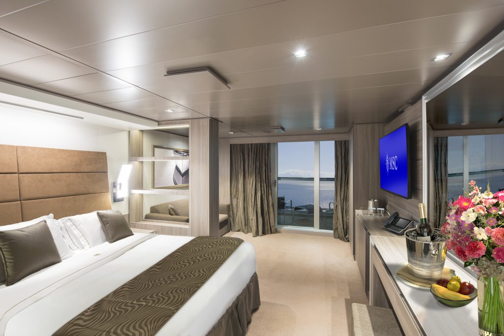 msc seaside yacht club kabinen
