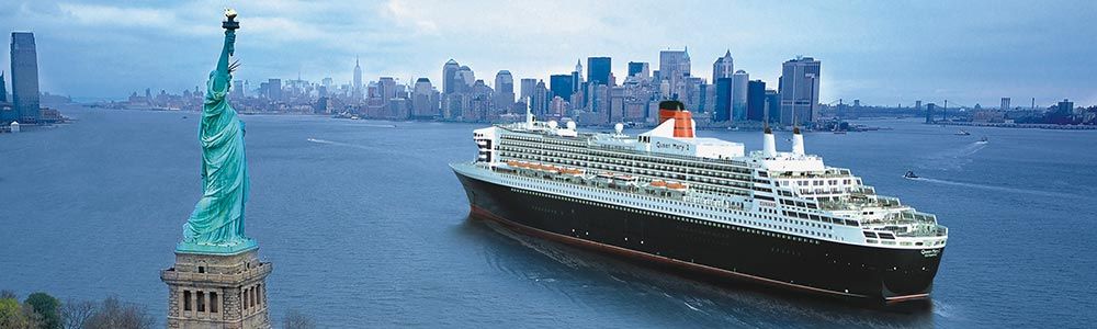 Queen Mary 2 navire Cunard à New-York